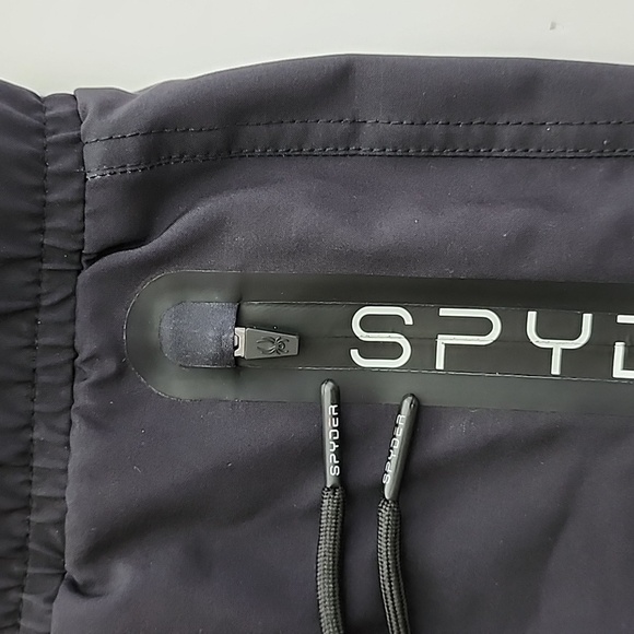 SPYDER Men's Black White Stripes Swim Trunks Board Short  Quick Dry Size XXL - Picture 6 of 16